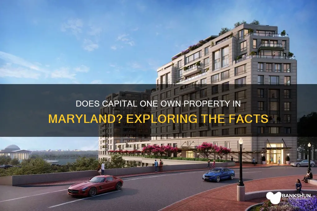 does capital one bank property in maryland