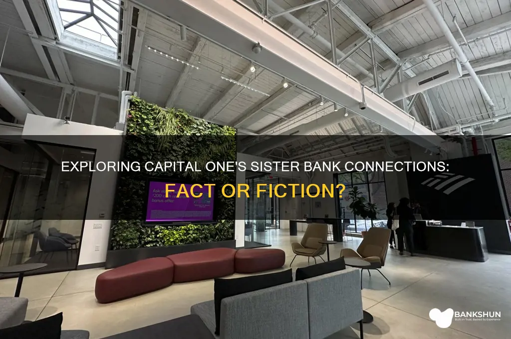does capital one have a sister bank