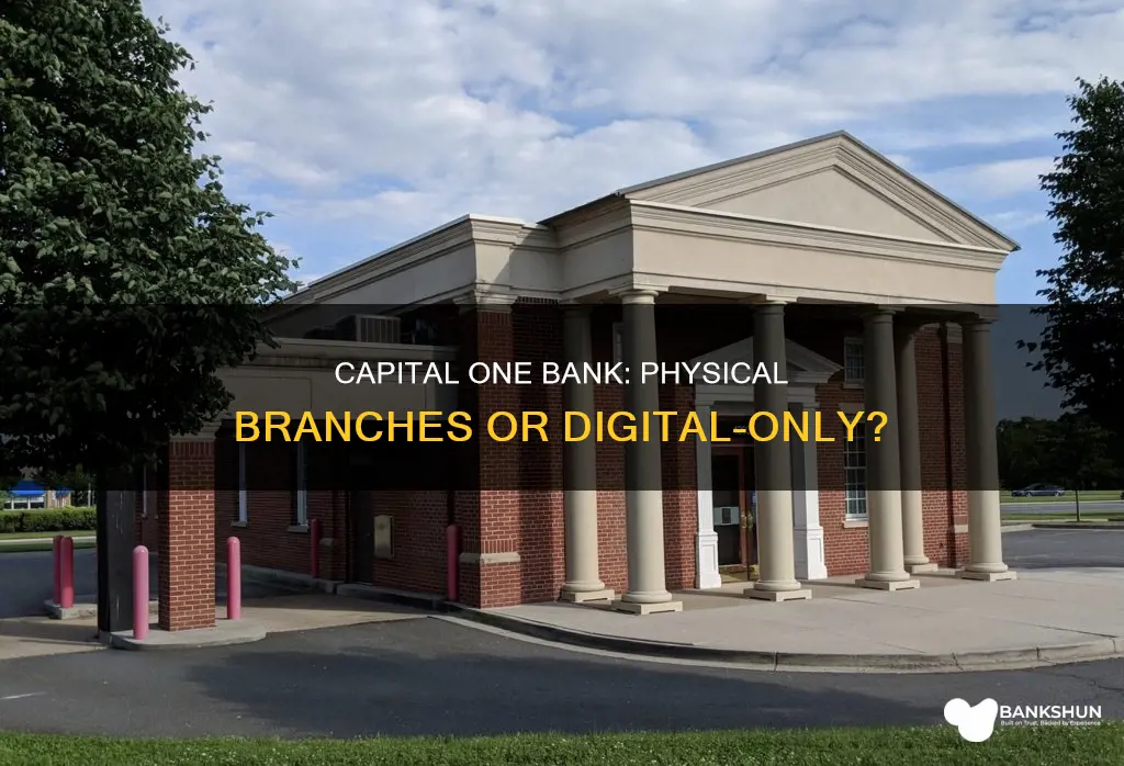 does capital one have actual bank locations