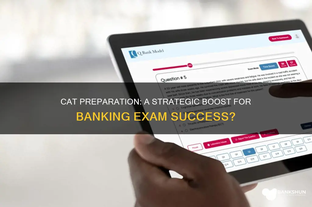 does cat preparation help in banking exams