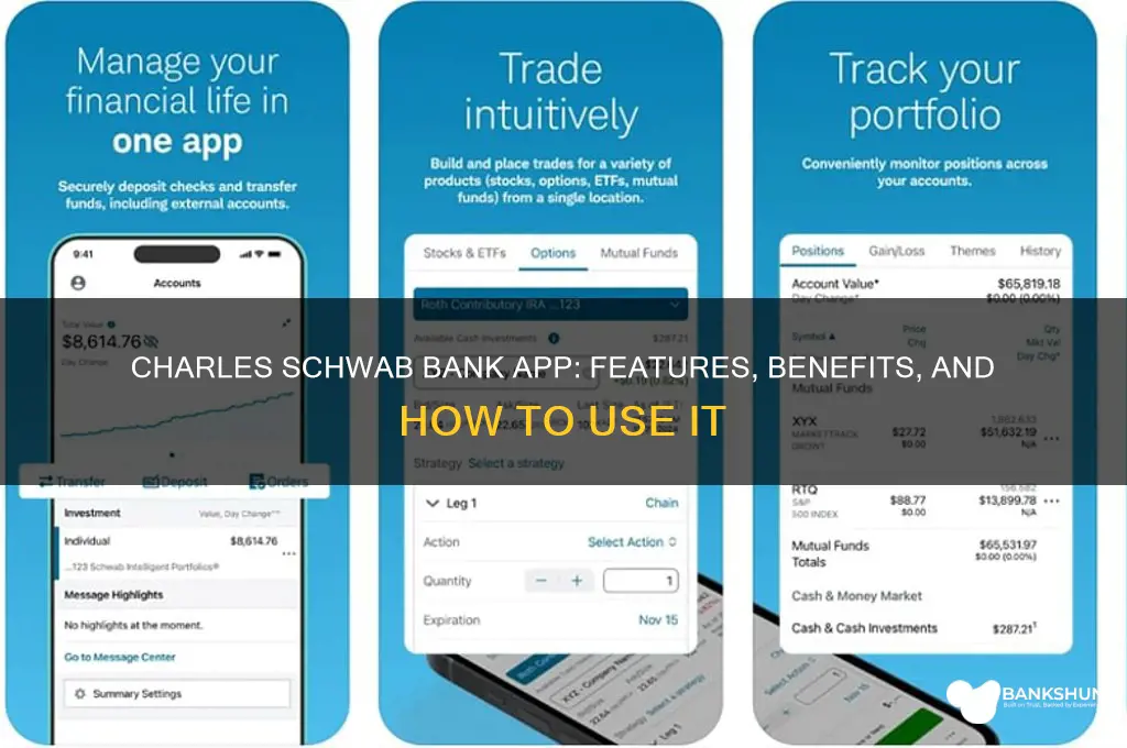 does charles schwab bank have an app