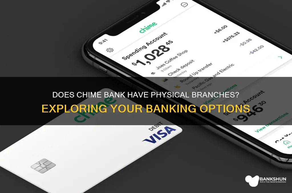 does chime bank have a physical location