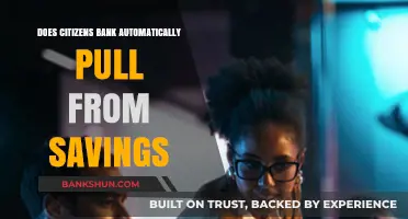 Citizens Bank Auto-Transfers: Does Savings Account Get Automatically Debited?