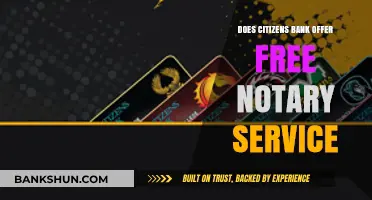 Citizens Bank Free Notary Service: Availability and Benefits Explained