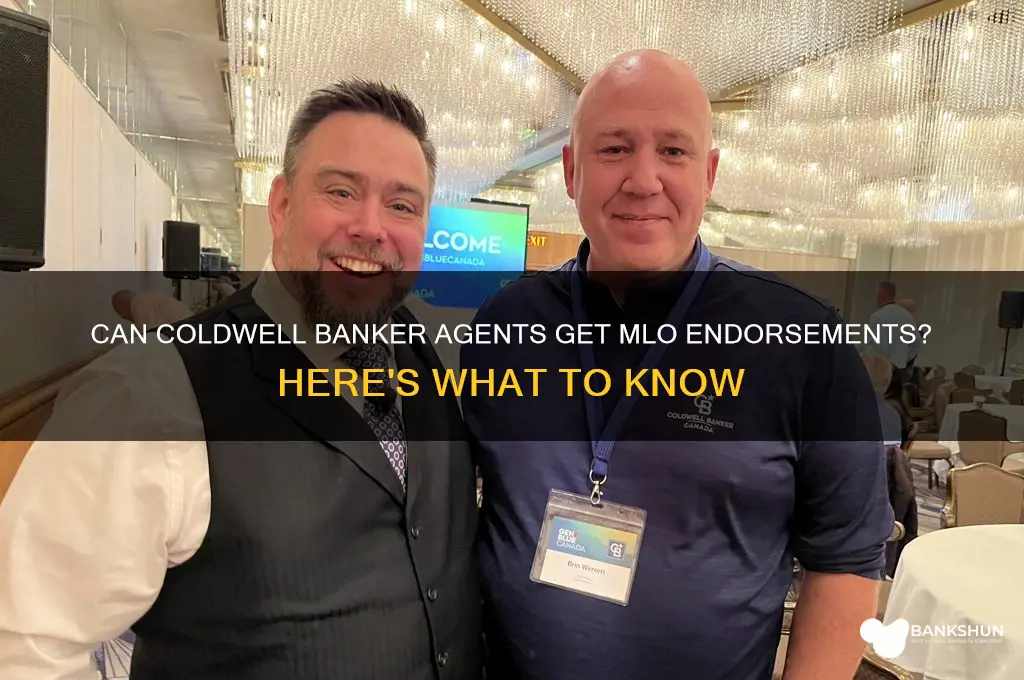 does coldwell banker allow an mlo endorsement