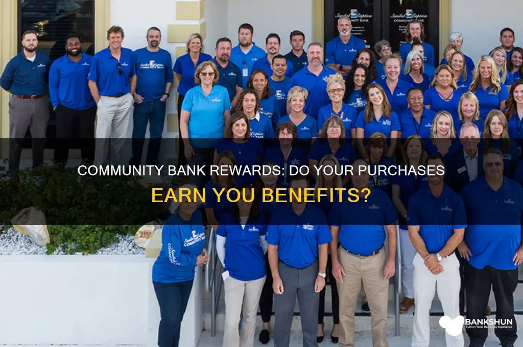 does community bank offer rewards on purchases