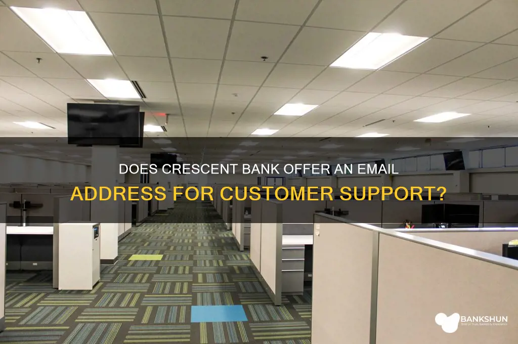 does crescent bank have an email address