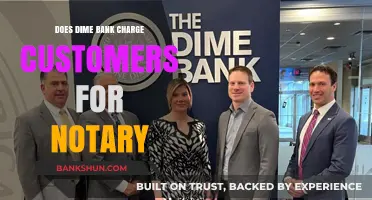 Does Dime Bank Charge for Notary Services? Fees Explained