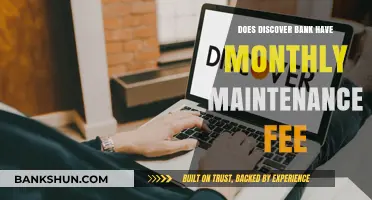 Discover Bank Monthly Maintenance Fee: What You Need to Know