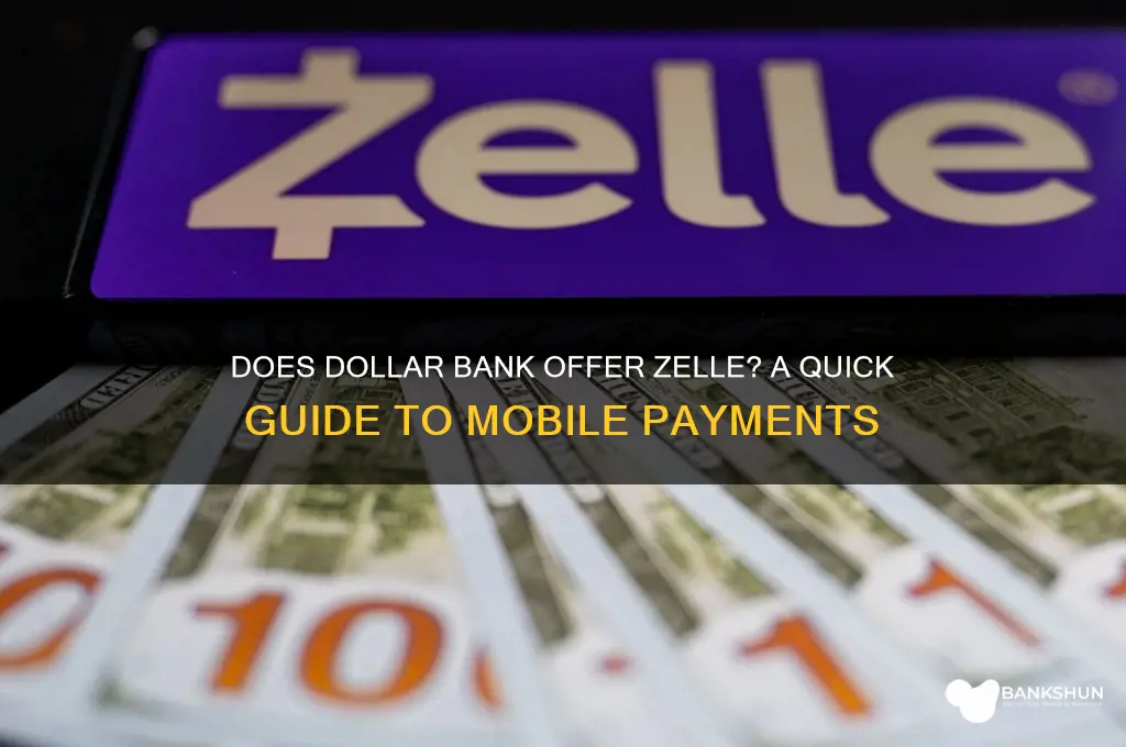 does dollar bank have the zelle app