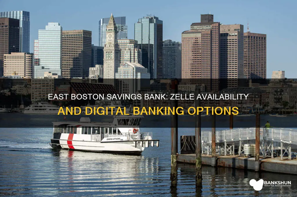 does east boston savings bank have zelle