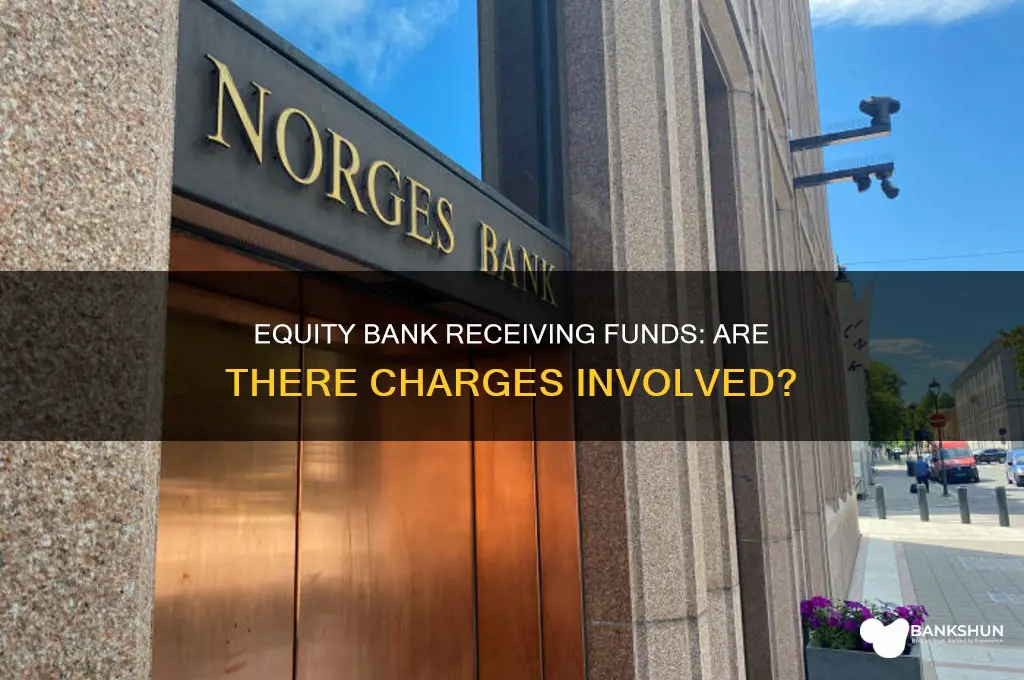 does equity bank charge when receiving funds