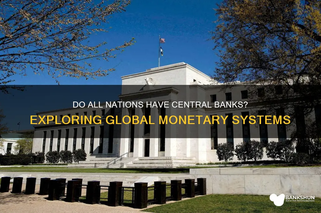 does every country have a central bank
