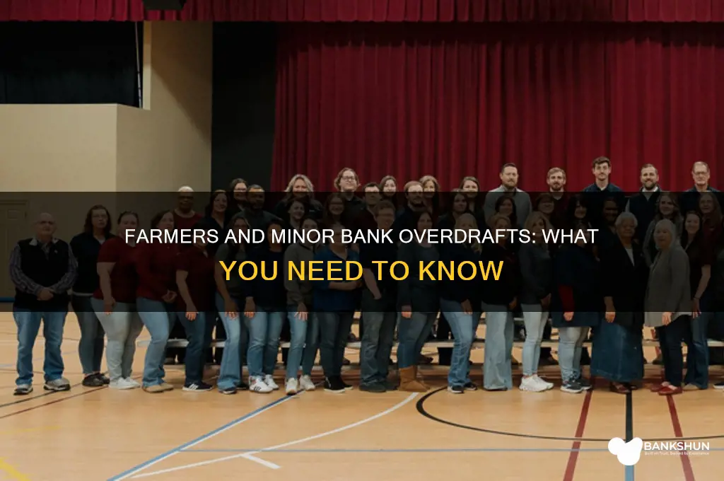 does farmers and minor bank do overdrafts
