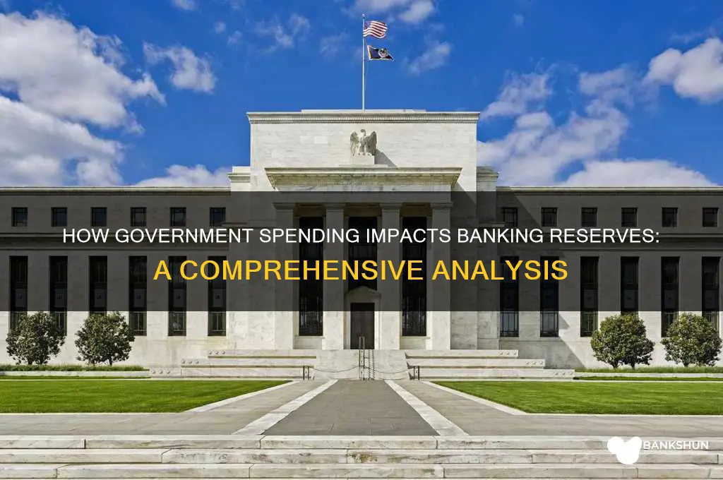 does goverment spending go into banking reserves