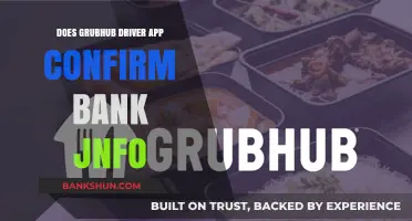 Grubhub Driver App: Does It Confirm Your Bank Info Securely?