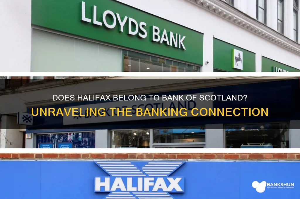does halifax belong to bank of scotland