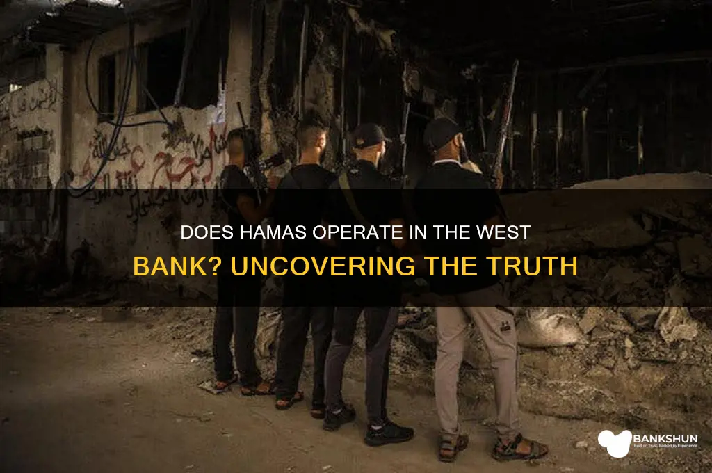 does hamas exist in the west bank