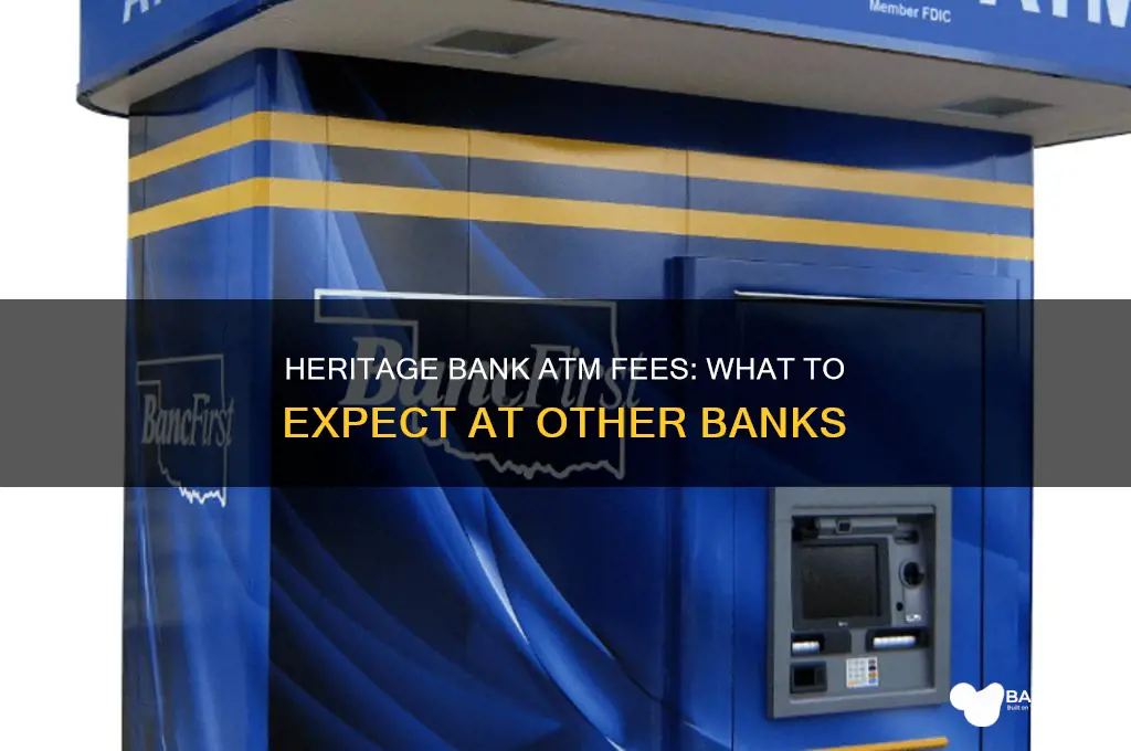 does heritage bank charge at other atm