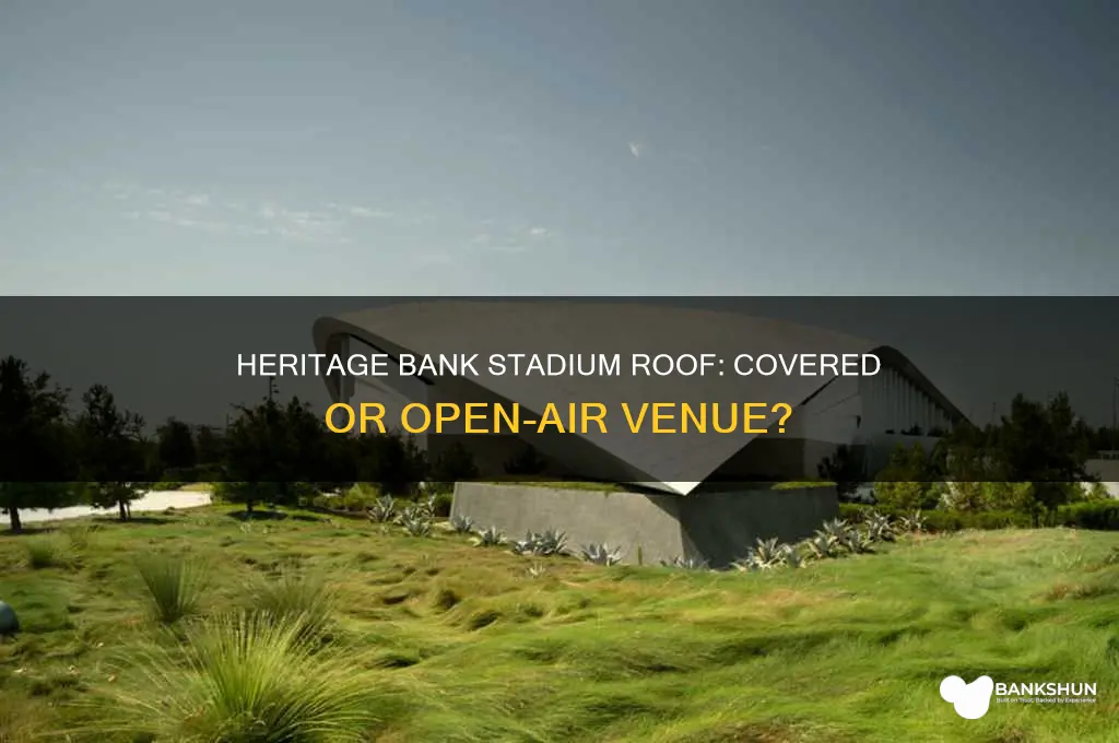 does heritage bank stadium have a roof