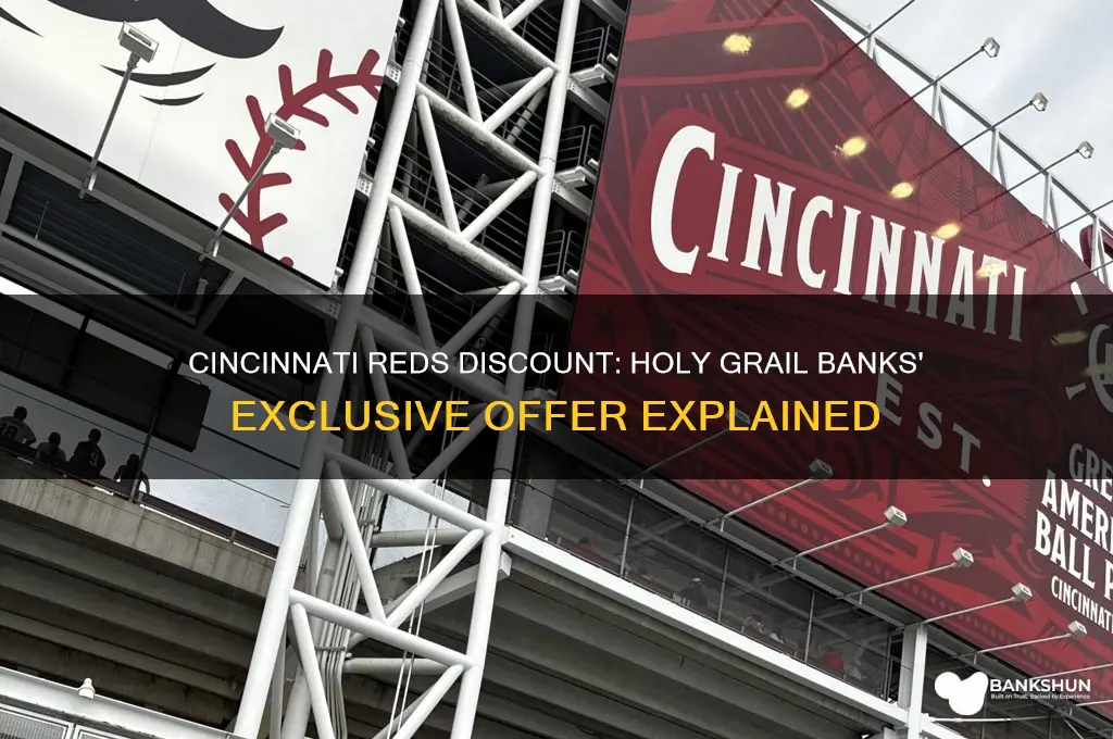 does holy grail banks cincinnati reds discount