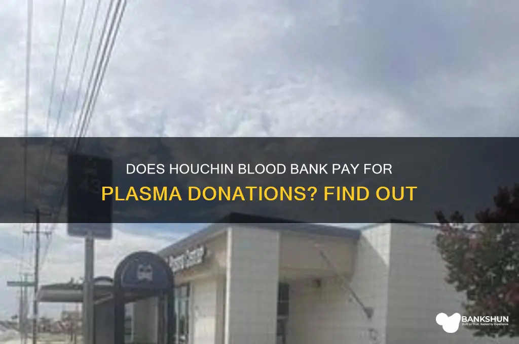does houchin blood bank pay for plasma