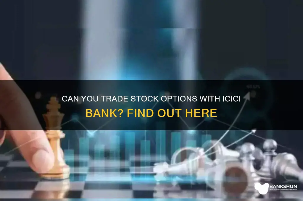 does icici bank allow stock options trading