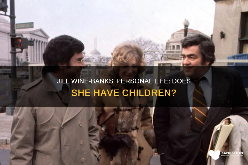 does jill wine banks have any children