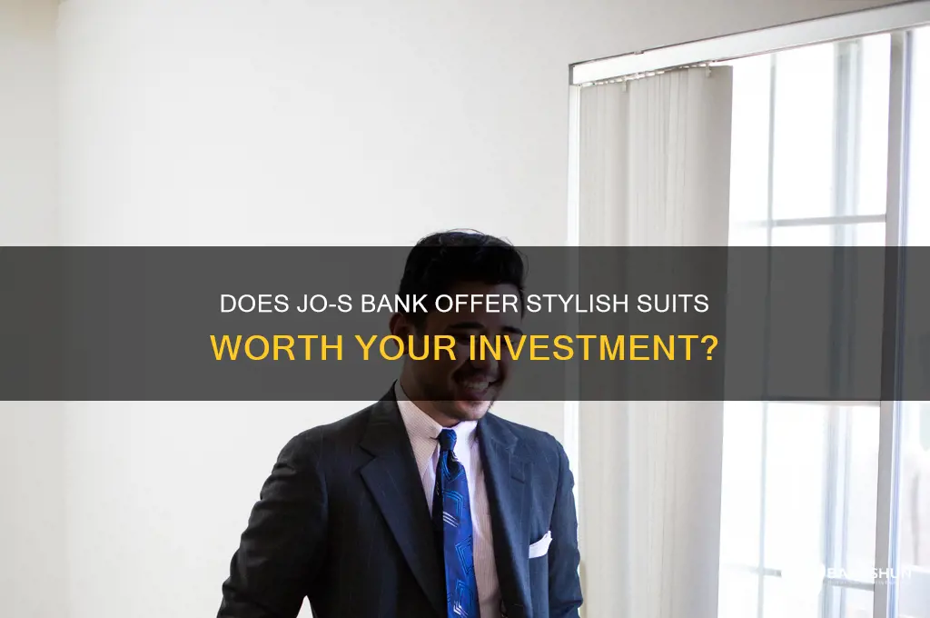 does jo s bank have nice suits