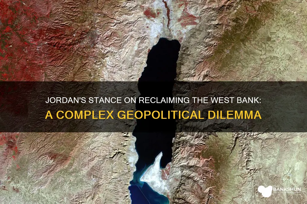 does jordan want the west bank back