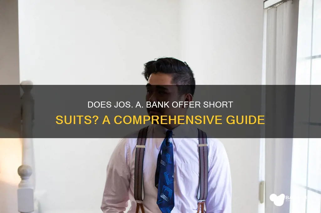 does jos a bank carry short suits