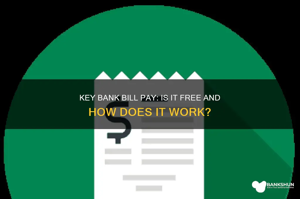 does key bank have free bill pay