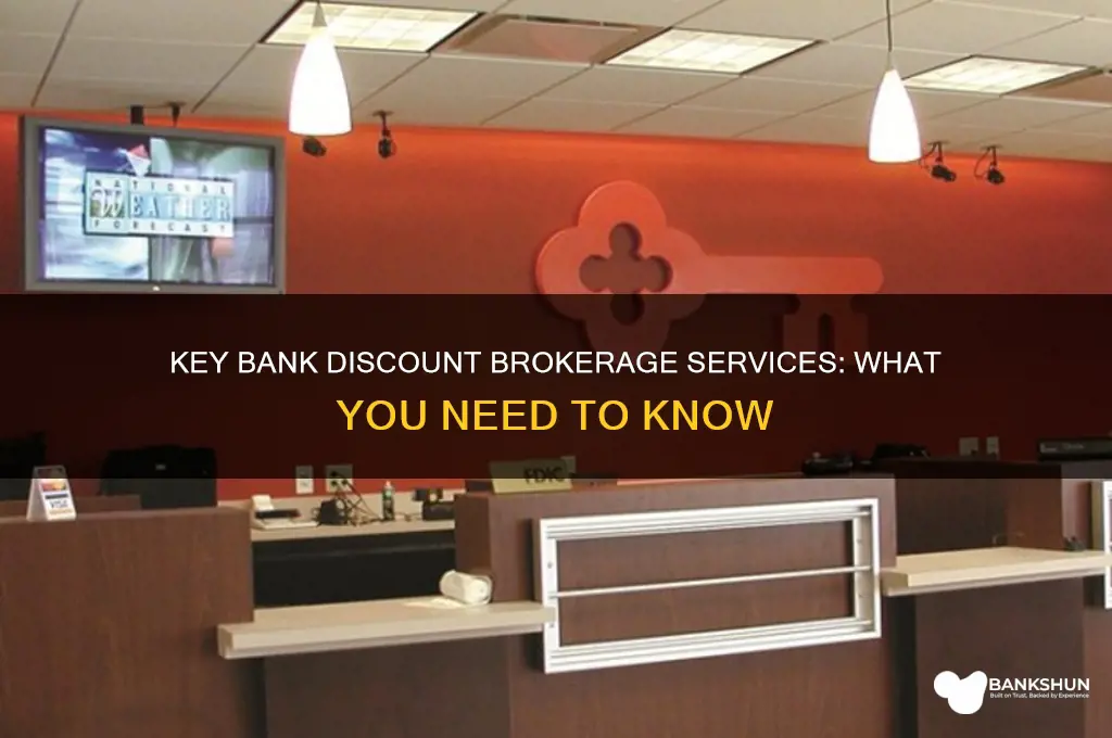 does key bank offer discount brokerage services
