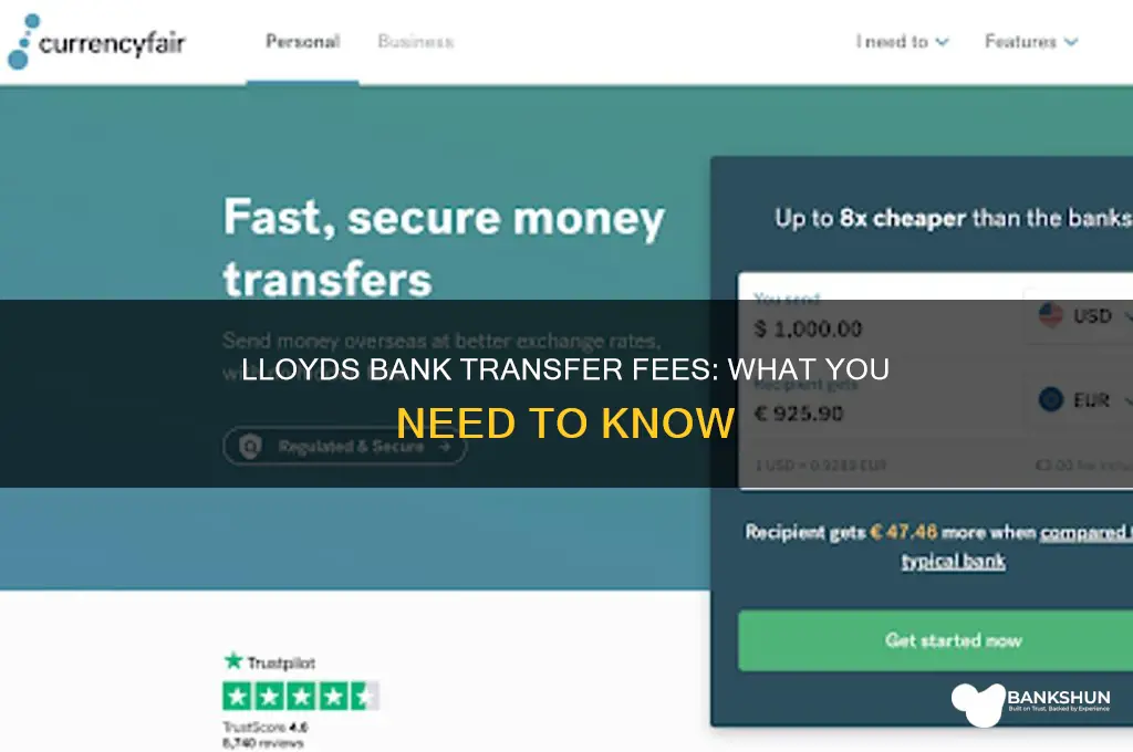 does lloyds bank charge for bank transfers