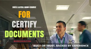 Lloyds Bank Document Certification Fees: What You Need to Know