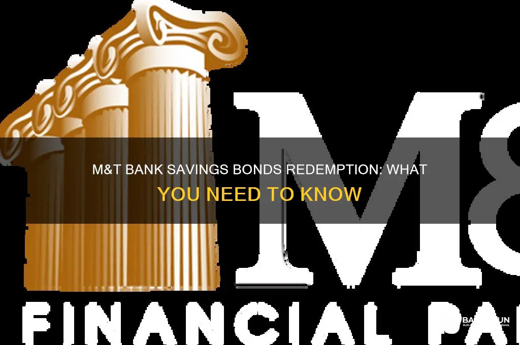 does m&t bank redeem savings bonds
