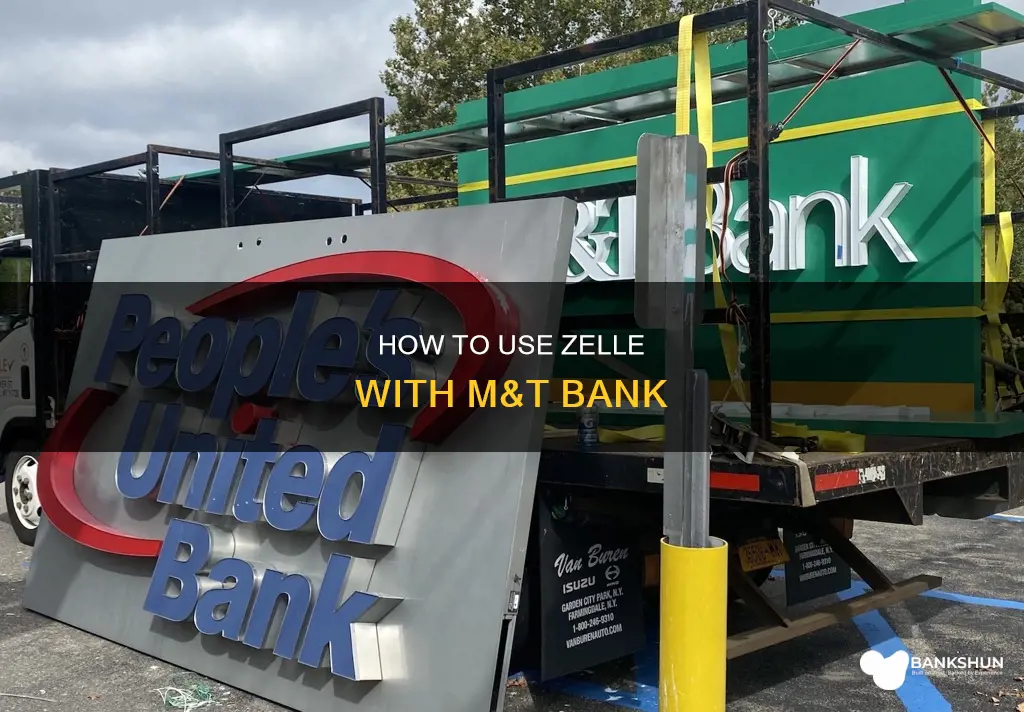 does m and t bank have zelle