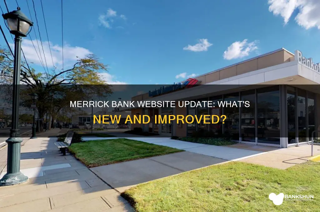 does merrick bank have a new website