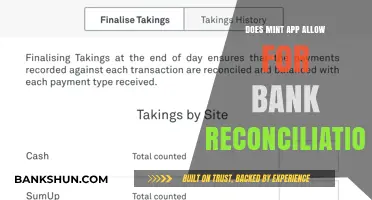 Can You Reconcile Bank Accounts in the Mint App?