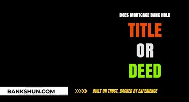 Mortgage Bank vs. Title Deed: Who Holds What in Homeownership?