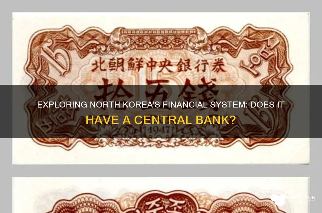 does north korea have a central bank