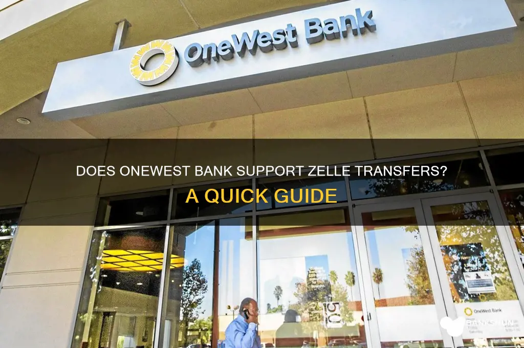 does one west bank have zelle transfers
