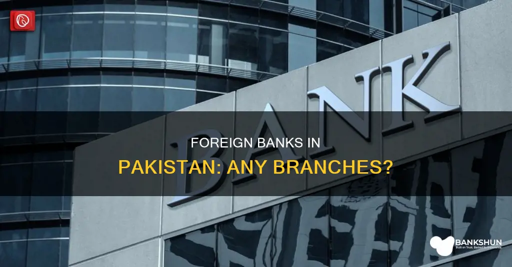 does pakistan have any foreign bank branches