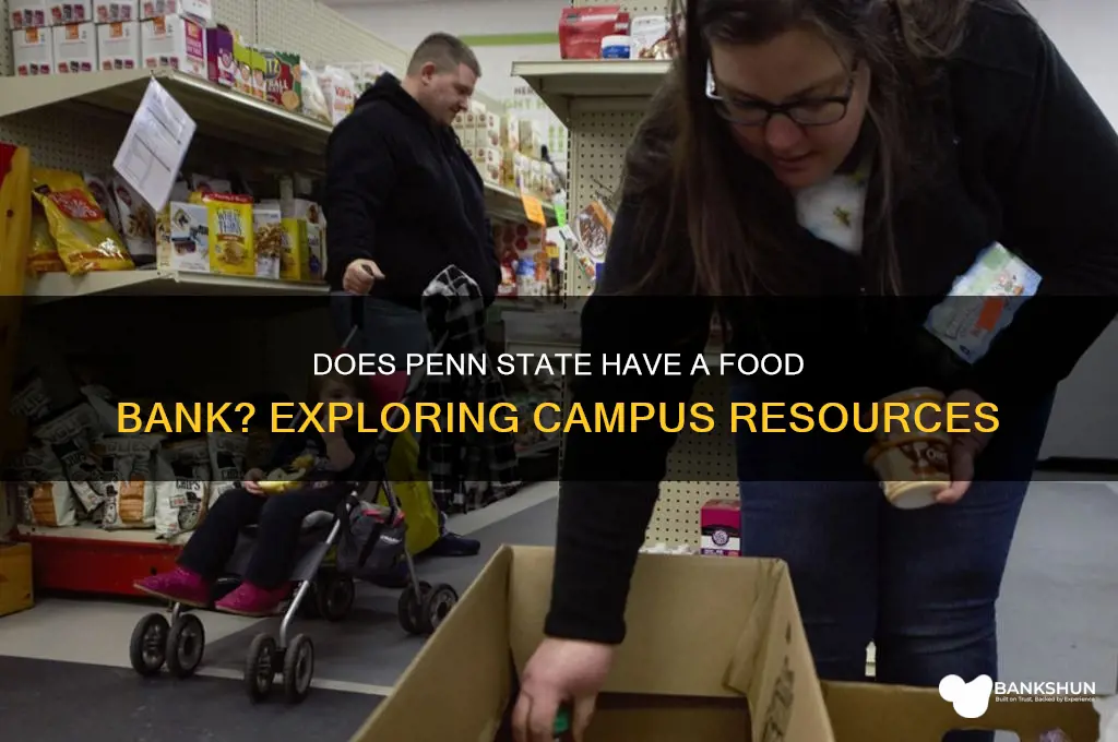 does peen state have a food bank