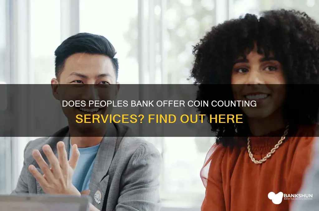 does peoples bank have a coin counter