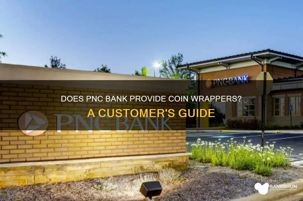 does pnc bank give out coin wrappers