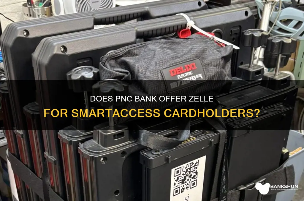 does pnc bank have zelle for smartaccess
