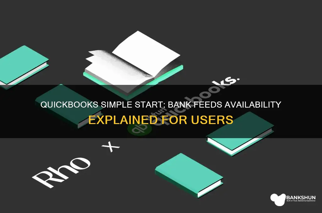 does quickbooks simple start have bank feeds