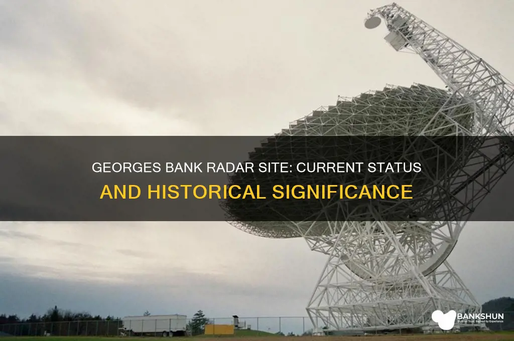 does radar site georges bank still exist