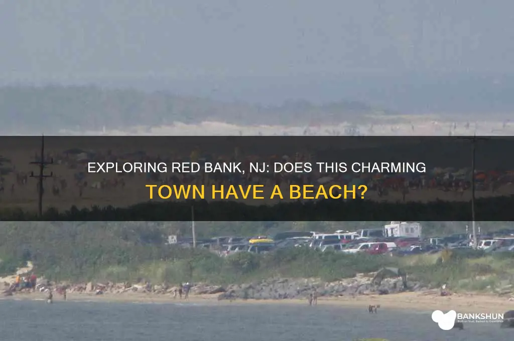 does red bank nj have a beach